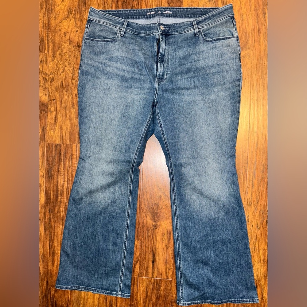 Old Navy Blue Flare & Wide Leg Jeans